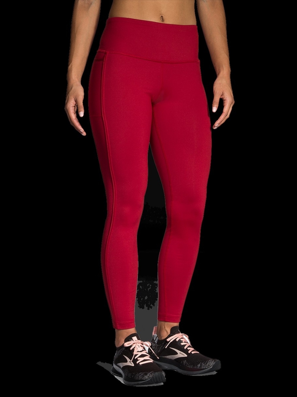 Brooks Women's Greenlight Tights - Red - Size M - NWT